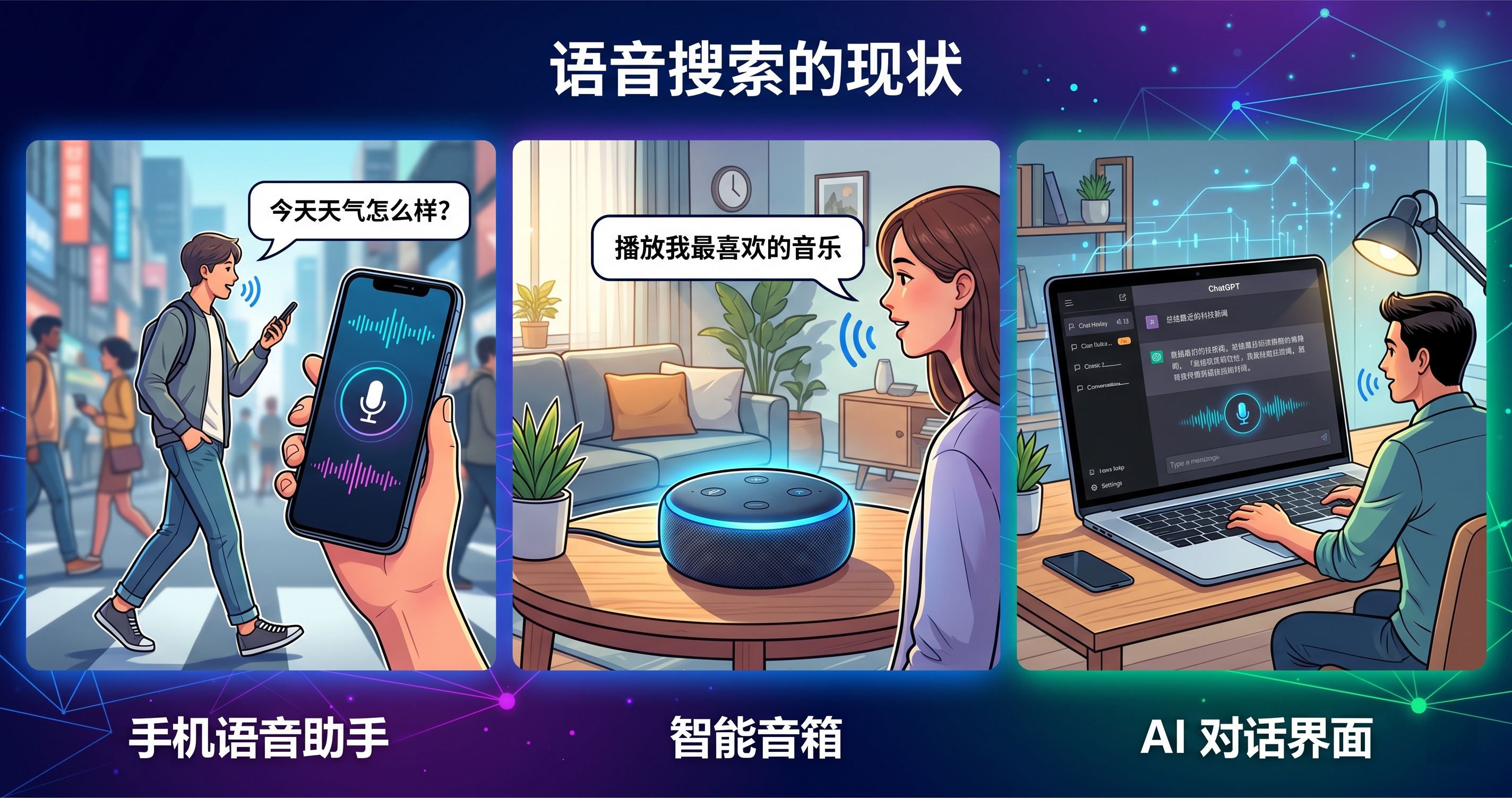 语音搜索优化指南：外贸网站如何适配语音助手和 AI 问答